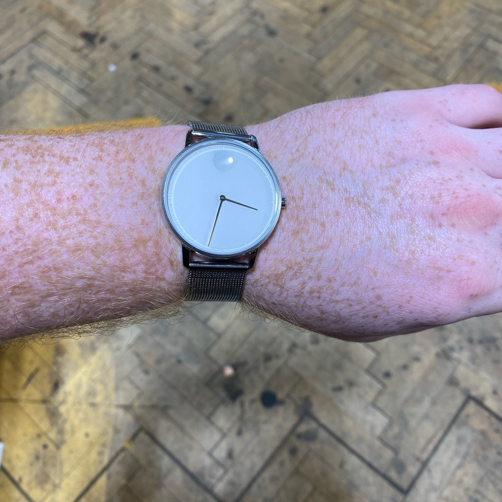 Movado 40mm dress watch - Picture 8 of 9